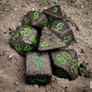 Speckled Earth Polyhedral 7-Dice Set 25310 - dice emporium