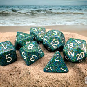 Speckled Sea Polyhedral 7-Dice Set 25316 - dice emporium