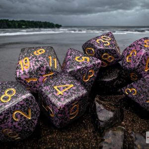 Speckled Hurricane Polyhedral 7-Dice Set 25317 - dice emporium