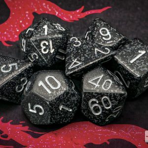 Speckled Ninja Polyhedral 7-Dice Set 25318 - dice emporium