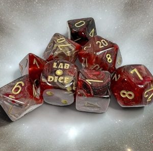 Borealis Cosmos/gold -DiceEmporium.com