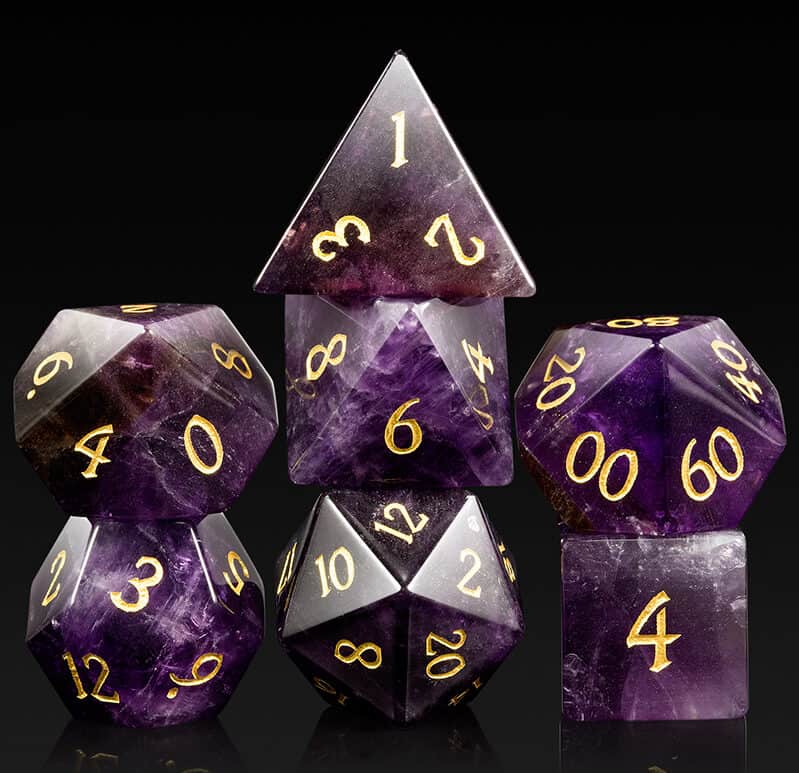 Opaque Dice - Black and Gold 34mm d20 - Dice Game Depot