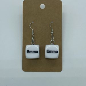 Emma Dice Earrings -DiceEmporium.com