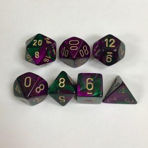 Green-Purple-Gold-Gemini-Chessex-Dice-CHX26434