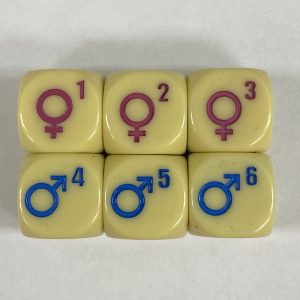 16mm 6-Sided Gender Die -DiceEmporium.com