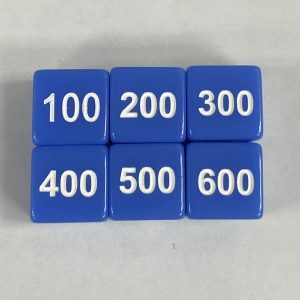 16mm Blue Hundreds Die -DiceEmporium.com