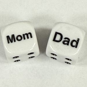 Mom & Dad dice - dice emporium