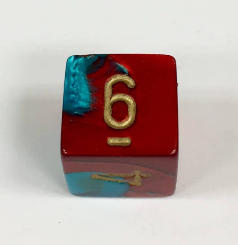 6 Sided Gemini Dice D6 From Chessex