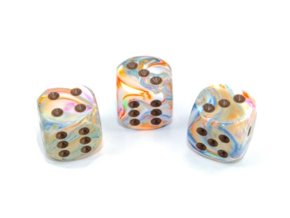 festivevibrantbrown16mm - dice emporium