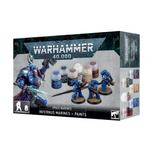 Infernus Marines+Paint Set- The Dice Emporium