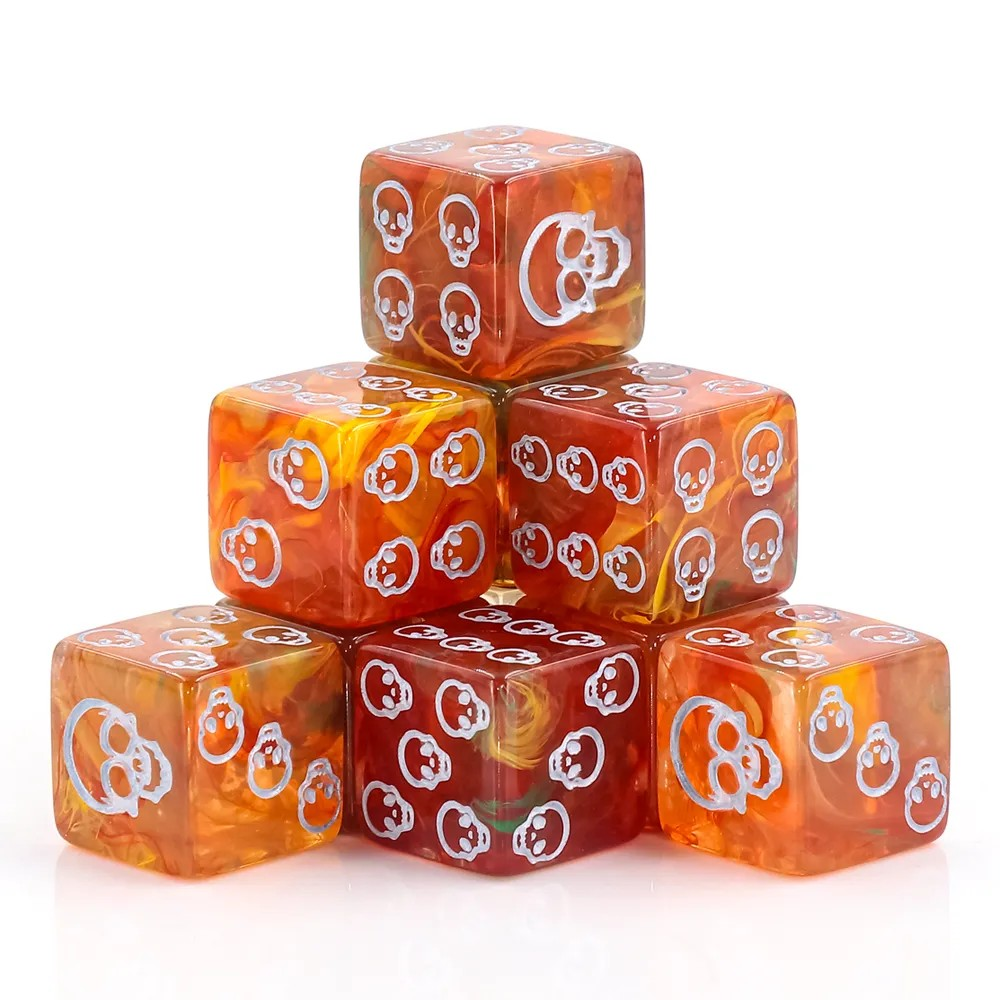 16mm Skull Dice - dice emporium