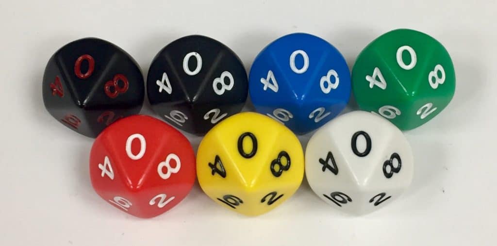 12 Sided Jumbo Dice from Koplow