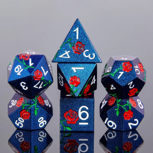 Rose Cliff Blue - dice emporium