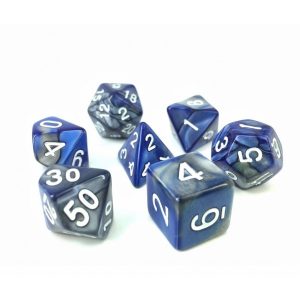 silver blue blend - dice emporium